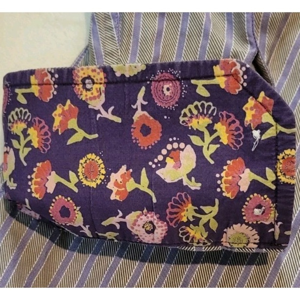 ROBERT GRAHAM MENS FLIP CUFF FLORAL PRINT PURPLE/GREEN LONG SLEEVE SIZE LARGE - Picture 4 of 9